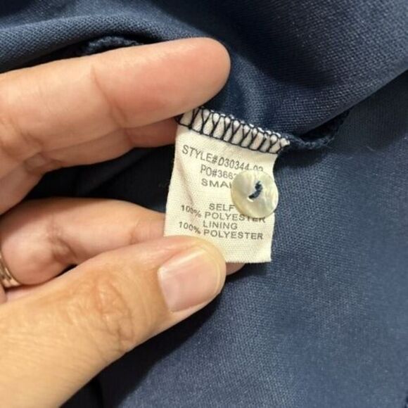 Altar'd State Women's Floral Print Blue Dress Sz S Boho Shear Bell Sleeve lined - Picture 7 of 7